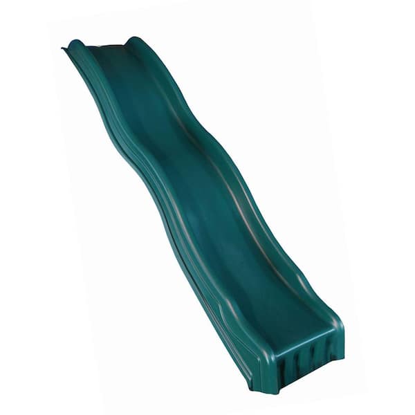 Swing-N-Slide Playsets Forest-Green Cool Wave Slide TB 1400 - The