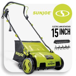 Sun Joe AJ801E-RM Electric Lawn Dethatcher w/Collection Bag