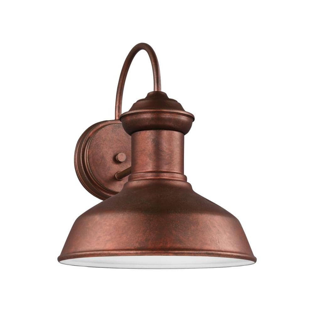 Generation Lighting Fredricksburg 1-Light Weathered Copper Outdoor