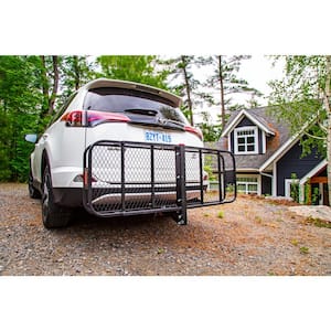 500 lb. Capacity 60 in. x 20 in. Steel Folding Hitch Cargo Carrier for 2 in. Receiver