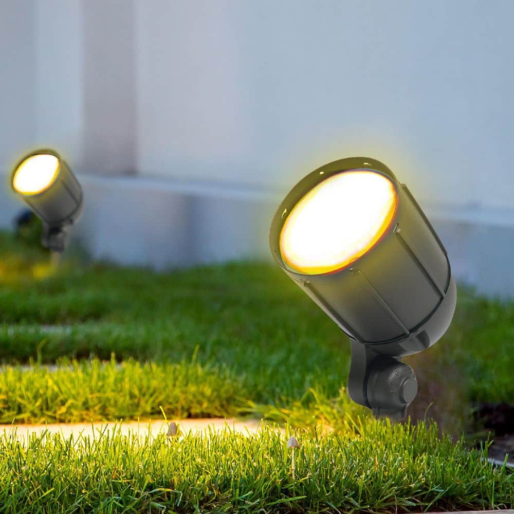 12W Bronze Aluminum LED Flood Light with Adjustable Mount
