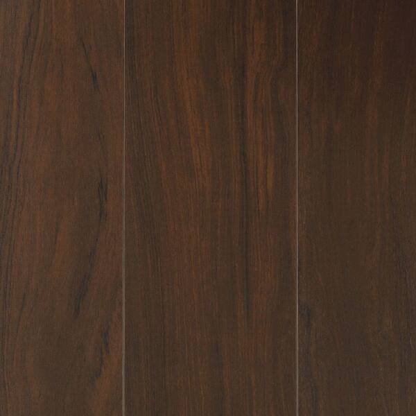 Mohawk Sable Rosewood Laminate Flooring - 5 in. x 7 in. Take Home Sample