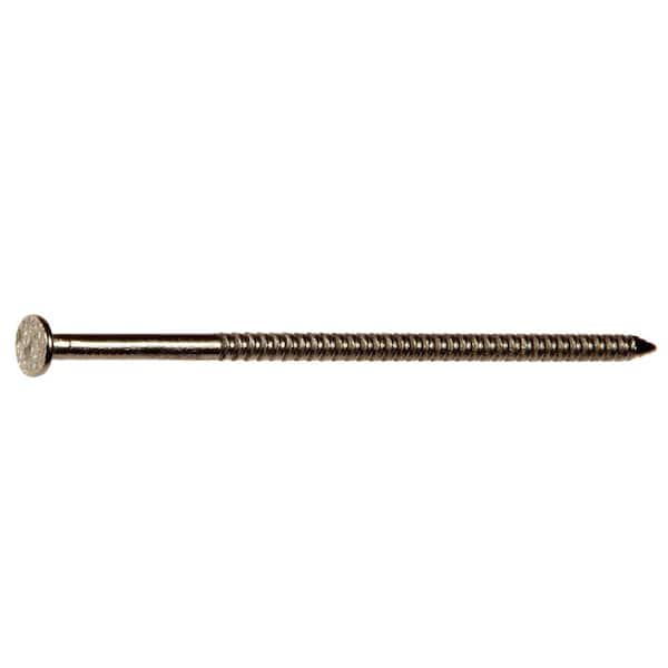 Grip-Rite #14 x 1-3/4 in. 5-Penny Stainless Steel Ring Shank Siding Nails (1 lb. Pack)