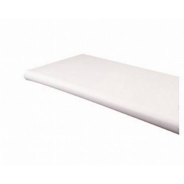 Only Hangers 48 in. W x 13 in. D White OpenBottom Bullnose Shelf (4