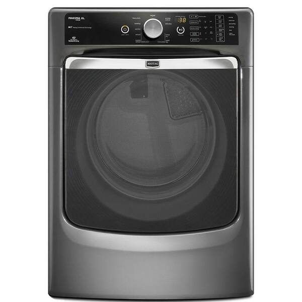 Maytag Maxima XL 7.4 cu. ft. Electric Dryer with Steam in Granite