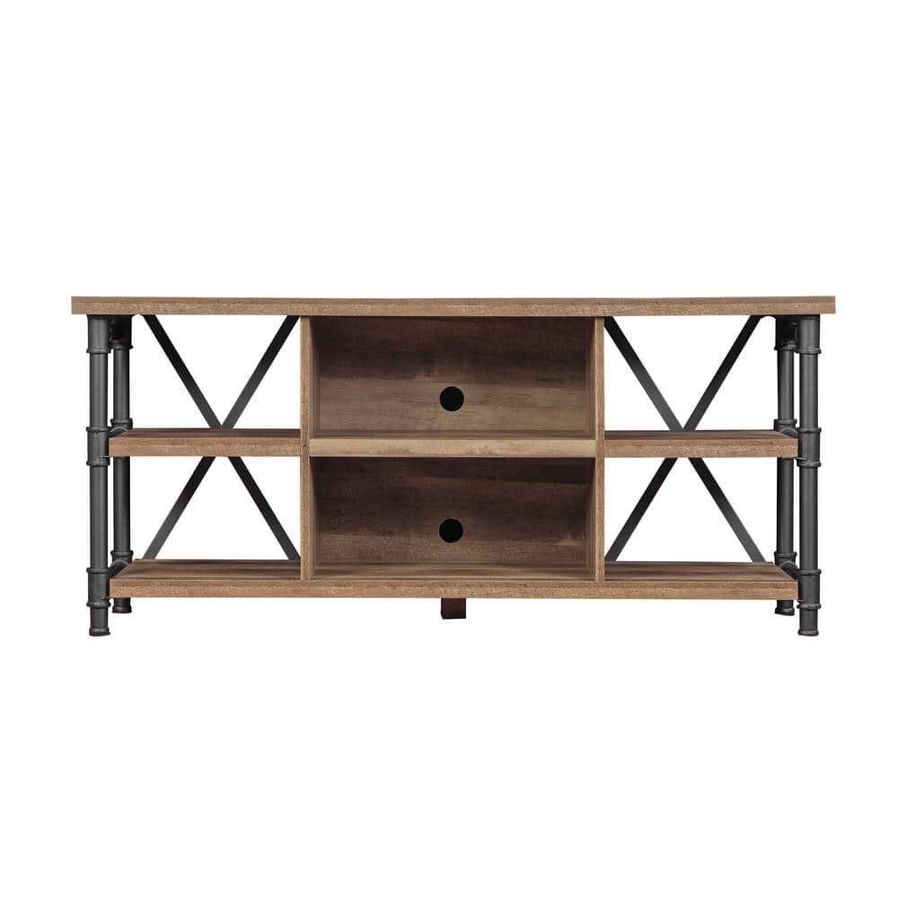 Bell'O Irondale 54 in. Autumn Driftwood TV Stand Fits TVs Up to 60 in. with Cable Management -  TC54-6096-PD04