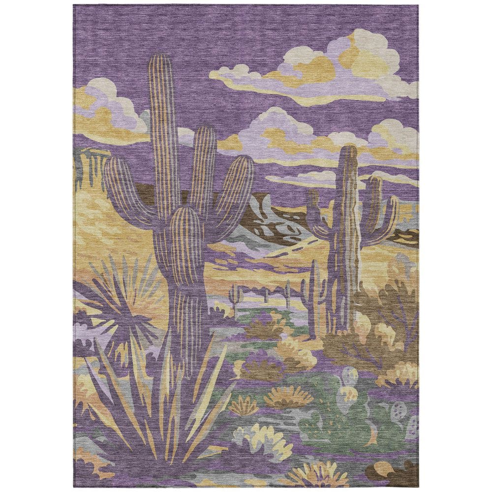 Chantille Machine Washable Indoor/Outdoor Abstract ACN2496 Purple 10 ft. x 14 ft. Area Rug price history on PriceWatchPro