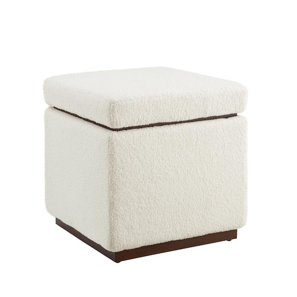 Unbranded Savoy Natural Wal Square Storage Ottoman