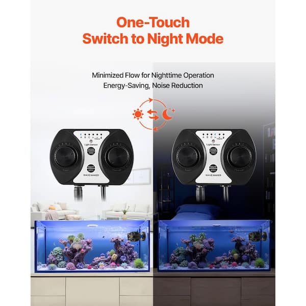 AQUOS - mellowonion Amazon.com : VIVOSUN Aquarium Wave Maker, 3432GPH