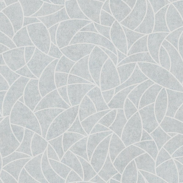 RoomMates Frosty Blue Modern Crescent Moon Peel and Stick Wallpaper ...