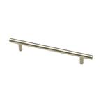 5-1/16 in. (128 mm) Center-to-Center Stainless Steel Bar Drawer Pull