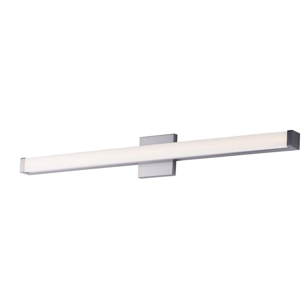 Maxim Lighting Spec 36 in. Satin Nickel LED Vanity Light Bar 52006SN ...