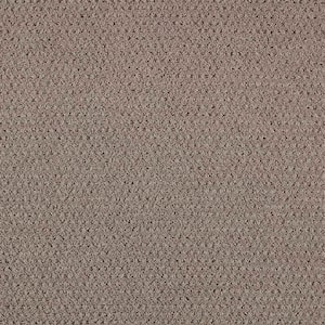 Game Face  - Mist - Gray 31 oz. Triexta Texture Installed Carpet