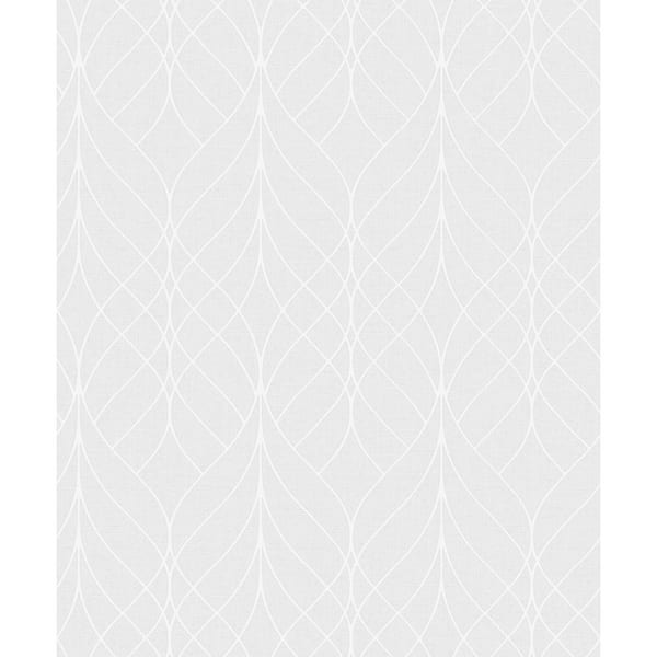 Advantage Hartley Light Grey Geo Textured Non-Pasted Non-Woven Wallpaper Sample