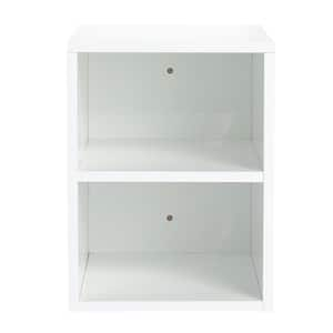 17.7 in. W 15.8 in. H x 12.00 in. D Wall Mounted Plywood Rectangular Shelf in White