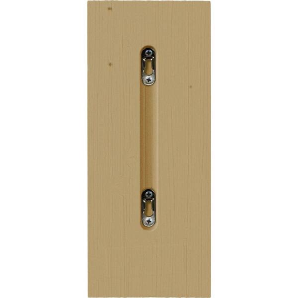 Ekena Millwork 5 in. x 12 in. x 6-3/4 in. Alder Large Felix Wood