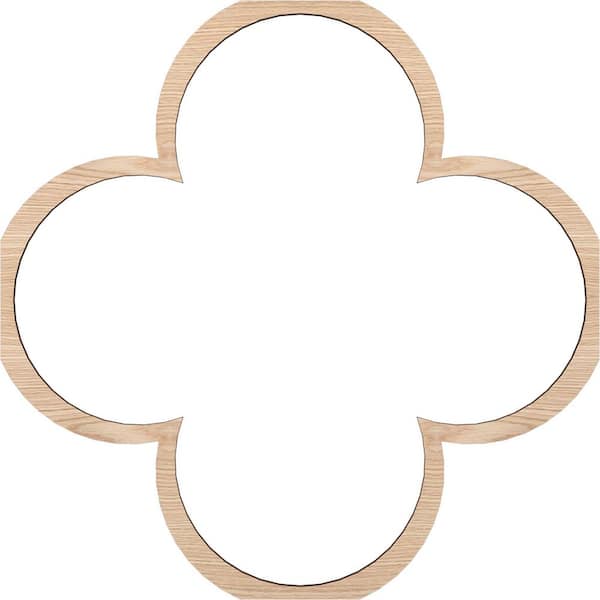 Ekena Millwork Large Woodall Fretwork 3/8 in. x 6 ft. x 6 ft. Brown Wood Decorative Wall Paneling 1-Pack