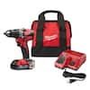 M18 18-Volt Lithium-Ion Brushless Cordless 1/2 in. Compact Drill/Driver with (1) 2.0 Ah Battery, Charger and Tool Bag