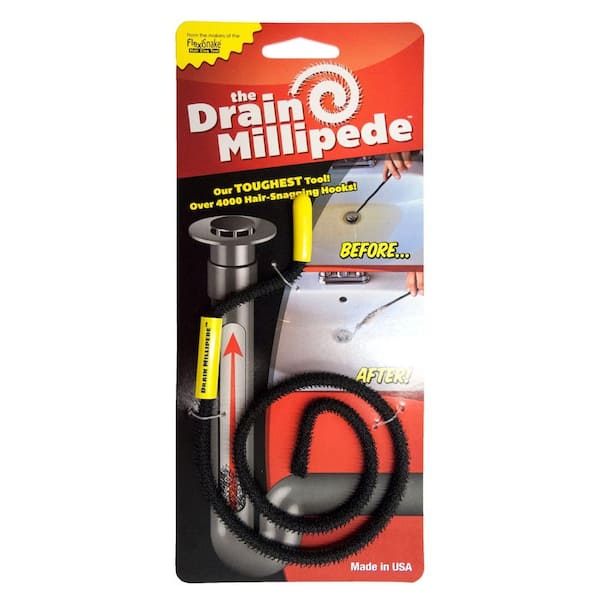 FlexiSnake Drain Millipede Hair Clog Tool for Drain Cleaning FSMPD - The  Home Depot