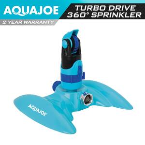 4-Pattern 360° Turbo Drive Sprinkler