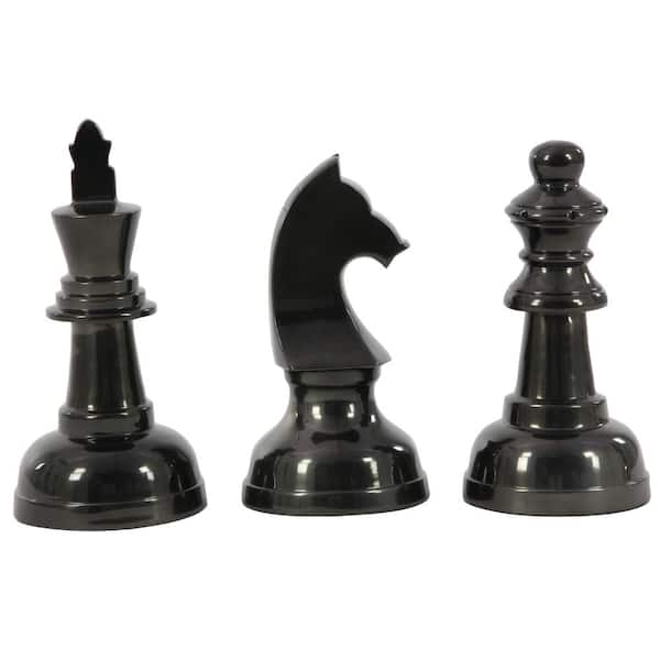 White Knight Chess Piece Life Size Statue