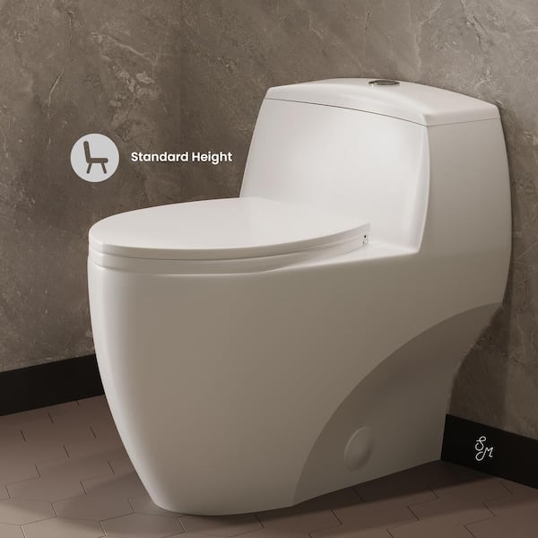 Swiss Madison Manoir 1-piece 1.1/1.6 GPF Dual Flush Elongated
