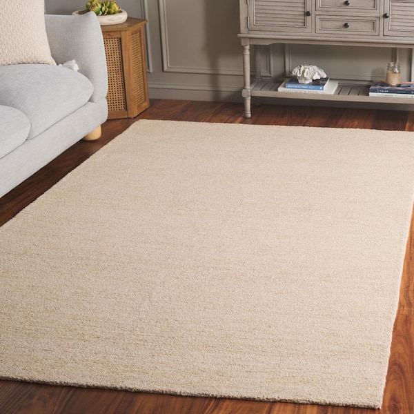 Metro Beige 9 ft. x 12 ft. Gradient Striped Area Rug