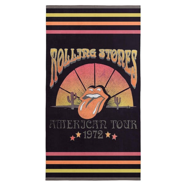 The Rolling Stones American Tour 1972 Microfiber Beach Towel 30 x 60 in.