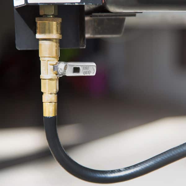 Low Pressure Propane Quick Connect Fittings Conversion Kit, 1/4 in. LP Gas Connections for Easy RV and Camping Propane
