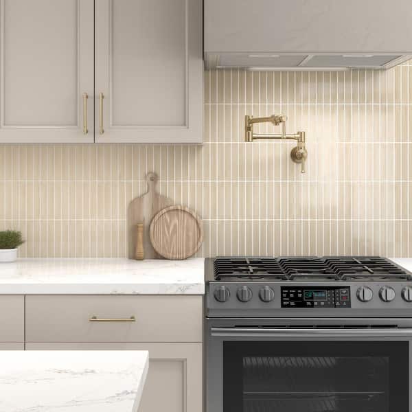 Artcrafted Dune 11-1/2 in. x 10 in. Glazed Ceramic Straight Joint Mosaic Tile (8.3 sq. ft./case)
