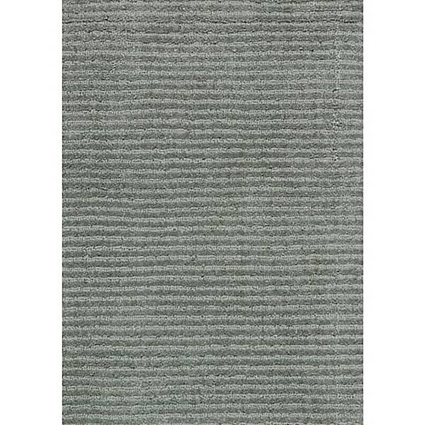 Kaleen Magnolia Steel 5 ft. x 8 ft. Solid Color Area Rug