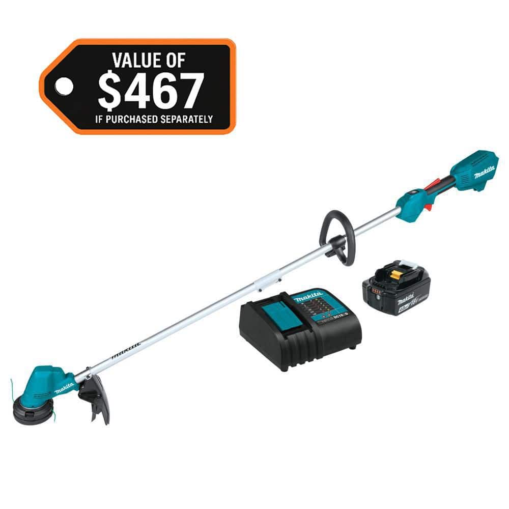 MAKITA LXT 18V Lithium-Ion Brushless Cordless String Trimmer Kit (XRU23SM1)