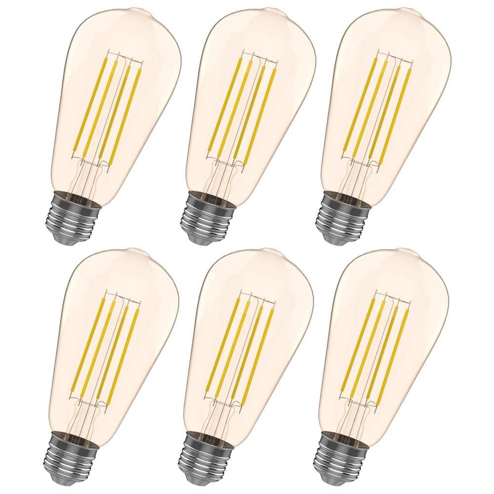 Reviews for Viribright 40Watt Equivalent ST19 Decorative Bulb Amber