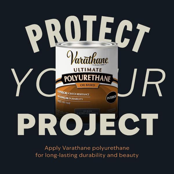 Varathane - 1 qt. Weathered Oak Classic Interior Wood Stain (2-Pack)