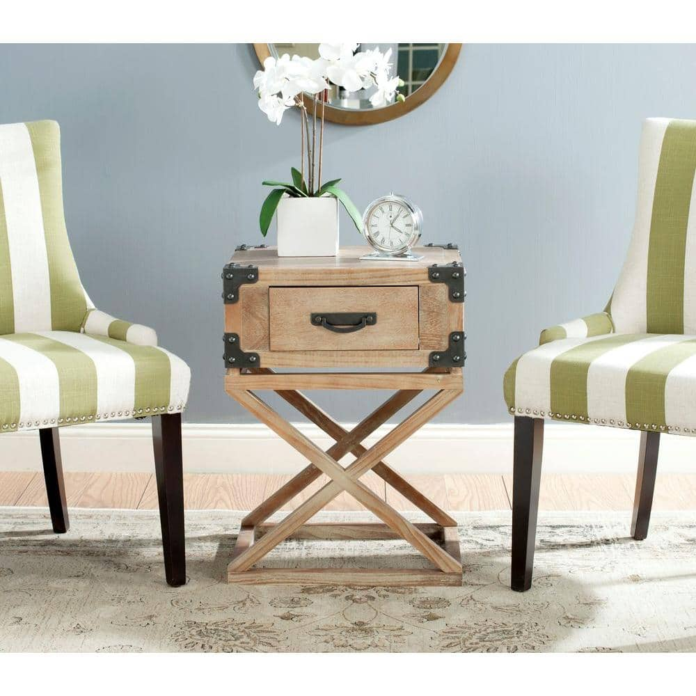 mallen end table with storage