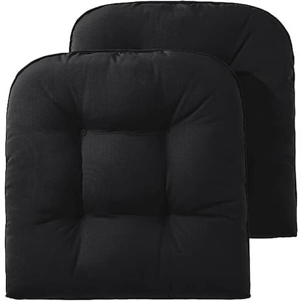 Outdoor Chair Cushions, Waterproof Tufted Overstuffed U-Shaped Memory Foam  Seat Cushions, Throw Pillow B09T8ZB7PP - The Home Depot