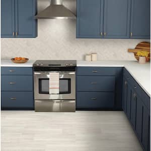 Stonehollow Mist 12 in. x 24 in. Glazed Porcelain Stone Look Floor and Wall Tile (15.6 sq. ft. / Case)