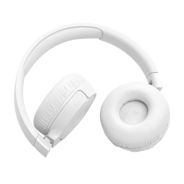 JBL White JBL Tune 670NC Bluetooth Wireless On-Ear Noise