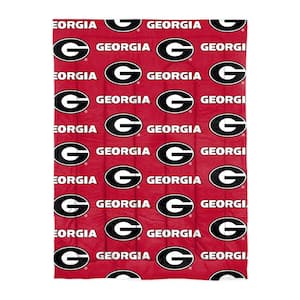 4-Piece Multi Colored Georgia Bulldogs Twin Size Polyester Bed in a Bag Set