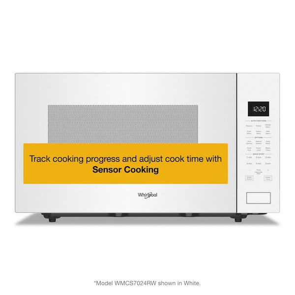 24.75 in. 2.2 cu. ft. Sensor Cooking Microwave in Fingerprint Resistant Stainless Steel