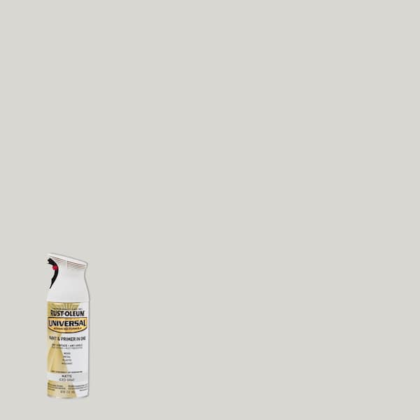 Rust-Oleum Universal 12 oz. All Surface Matte Iced Gray Spray Paint and Primer in One (6-Pack)