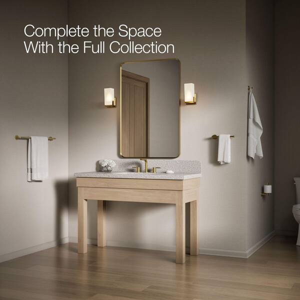 KOHLER Elate VerticalToilet Paper Holder in Vibrant Brushed