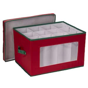 12-Qt. Cup Storage Box in Red