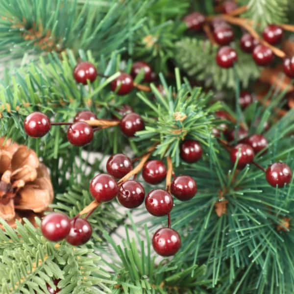 Sullivans Red Berry Spray Christmas Tree Pick in the Christmas Picks  department at