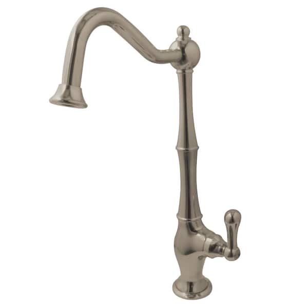 Kingston Brass Replacement Drinking Water Single-Handle Beverage Faucet in Brushed Nickel for Filtration Systems