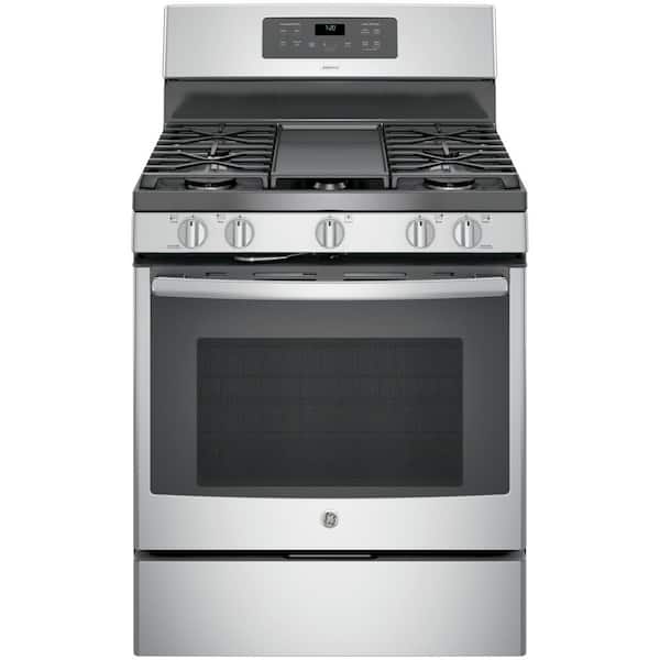 GE Adora 5.0 cu. ft. Gas Range with Self-Cleaning Convection Oven in Stainless Steel