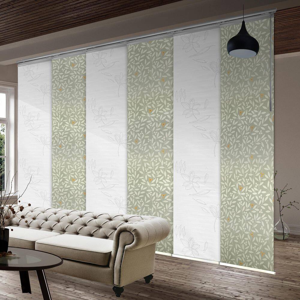 6-Panel Single Rail Panel Track Extendable 70 in. -130 in. W x 94 in. H Panel width 23.5 in. Spring Blossom price history on PriceWatchPro