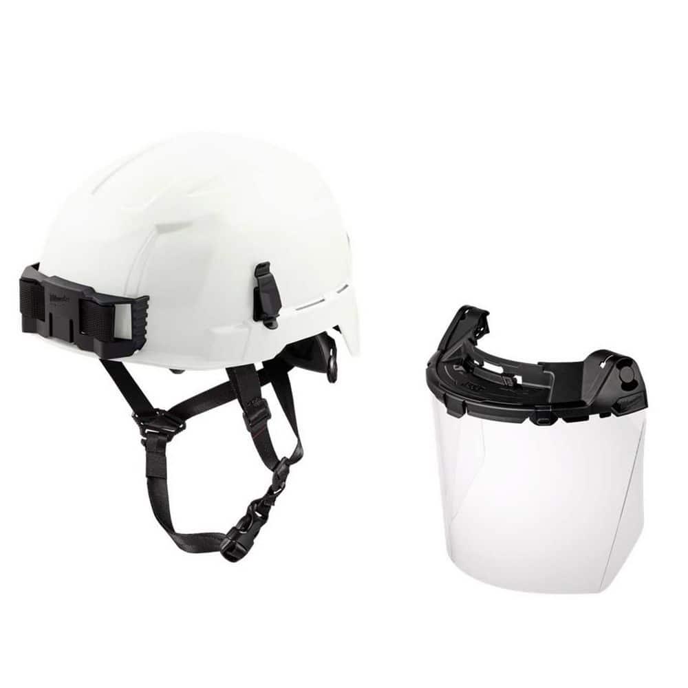 Milwaukee BOLT White Type 2 Class E Non-Vented Safety Helmet W