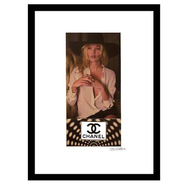 VENICE BEACH Collections Kate Moss Designer Fashion by Fairchild Paris Framed Graphic Print People Poster Art Print 18 in. x 14 in.