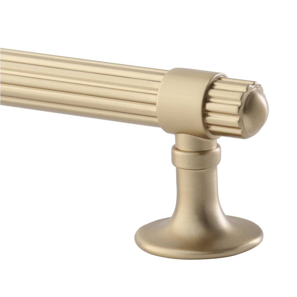 Golden Champagne Sea Grass 7.5" Bar Pull with Mounting Hardware